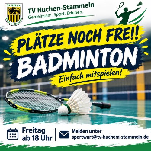 badminton werbung